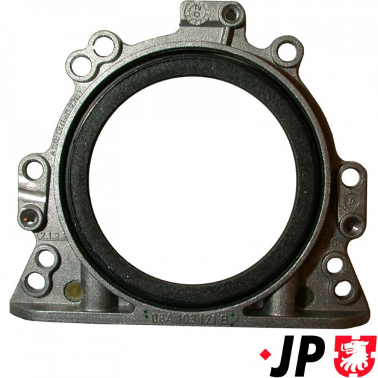 Seal flange for crankshaft, rear