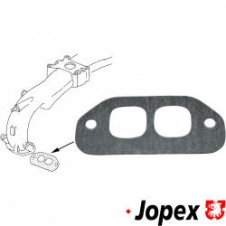 Gasket for intake manifold, outer