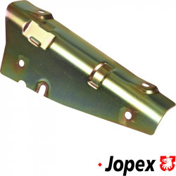 Heat shield at manifold, lower