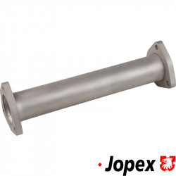 Intermediate pipe. Made of stainless steel