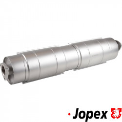 Exhaust rear, OE design. Made of stainless steel