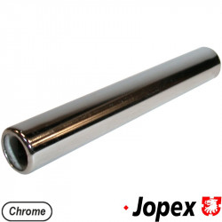 Tail pipe, 250 mm, chrome, exhaust