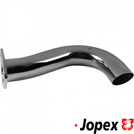 Tail pipe. Made of chromed stainless steel