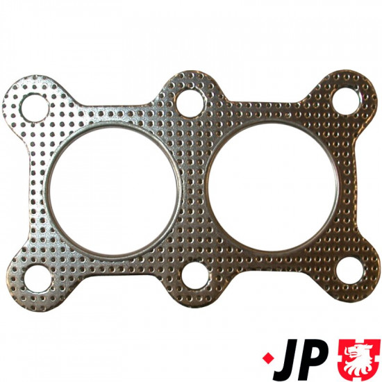 Gasket for exhaust pipe, front