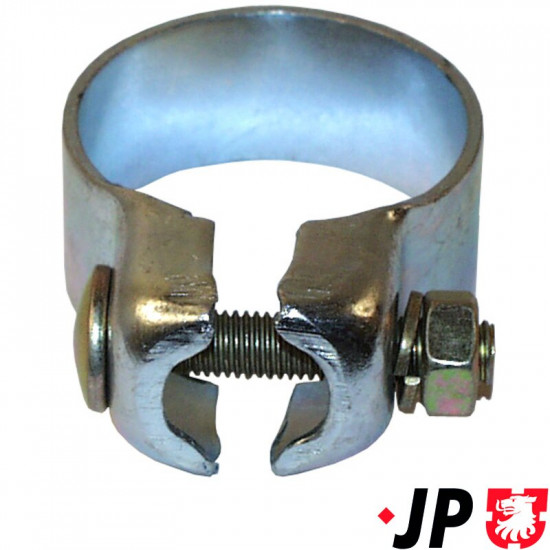 Clamp for exhaust, 58.5 mm