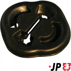 Retaining ring for exhaust