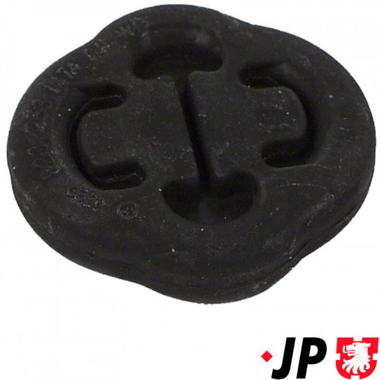 Retaining ring for exhaust