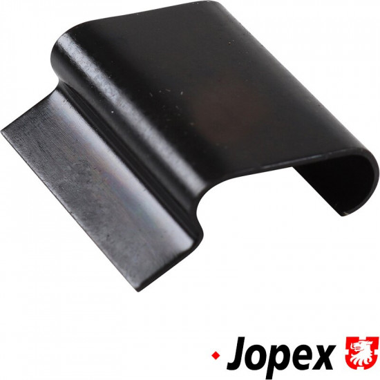 Front heater box core clips