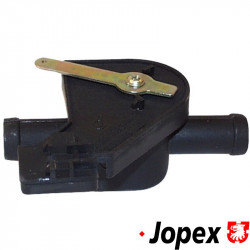 Heater valve for heat exchanger