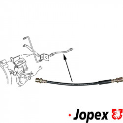 Connecting hose for clutch, 325 mm