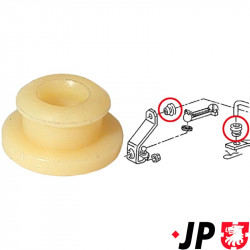 Bearing bush for shift mechanism