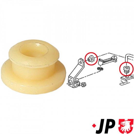 Bearing bush for shift mechanism