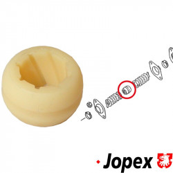 Bushing for selecting rod, rear