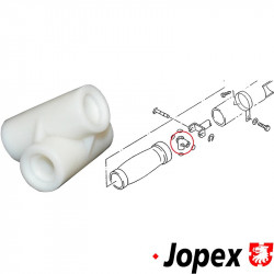 Universal joint for gear selector shaft