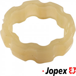 Guide ring for shift rod, rear