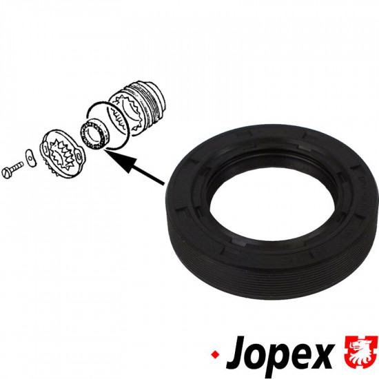 Oil seal for differential