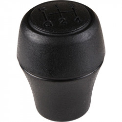 Gear knob, 1-5 + R, black