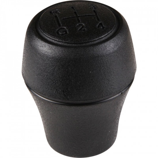 Gear knob, 1-5 + R, black