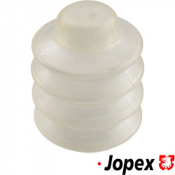 Bellows for gear shift rod, white