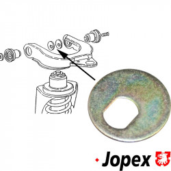 Eccentric washer for track control arm, upper, 4mm