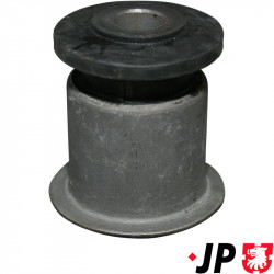 Rubber mount for wishbone, front