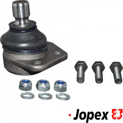 Ball joint for wishbone, 15 mm, front, left/right, with bolts and nuts