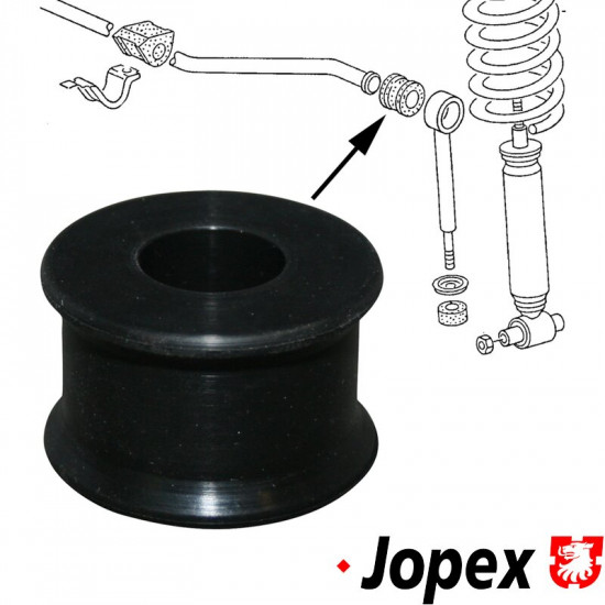 Grommet for anti roll bar, front, Ø19 mm