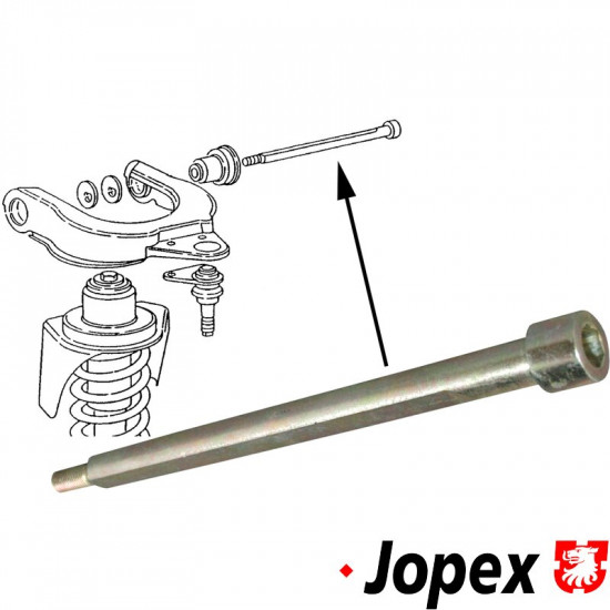 Adjusting bolt for track control arm, upper