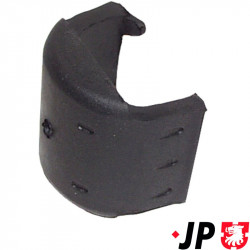 Rubber mount for torsion spring rod, inner