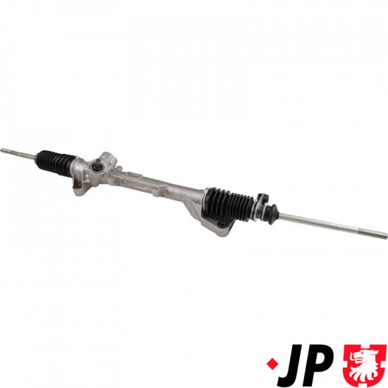 Steering gear with tie rods