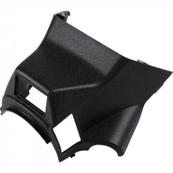 Steering column trim, upper, black