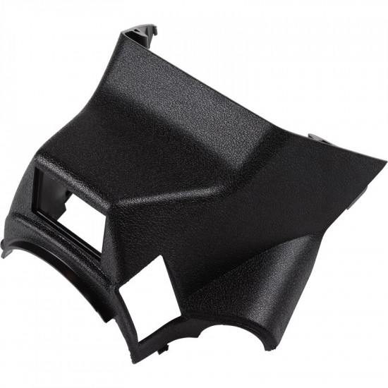 Steering column trim, upper, black