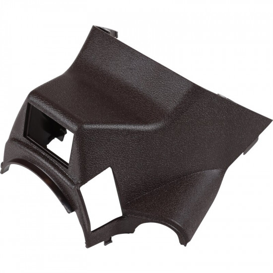 Steering column trim, upper, brown