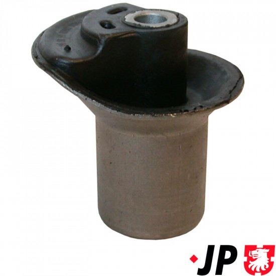 Rubber mount for rear axle beam, left/right