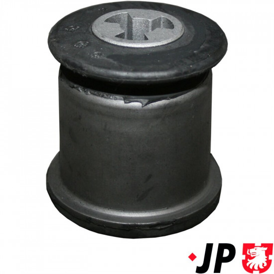 Rubber mount for rear axle beam, outer, left/right