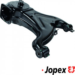 Wishbone with bushings, rear, right