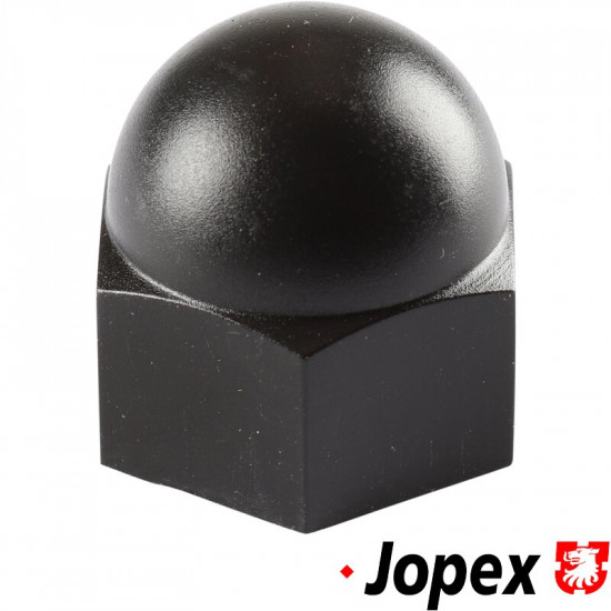 Cover cap for wishbone bolt, rear