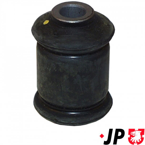 Rubber mount for wishbone, rear