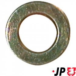 Support ring for upper rear shock absorber