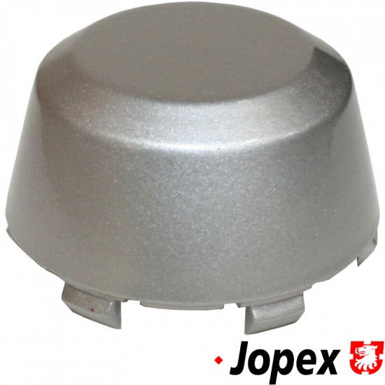 Hub cap, silver, w/o logo