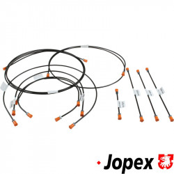 Brake line kit, 10 pieces