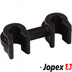 Holder for 2 brake lines