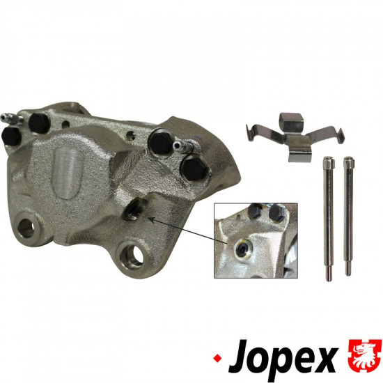 Brake caliper, front, without brake pads, left, new