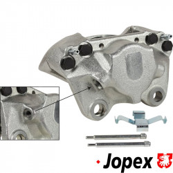 Brake caliper without brake pads, front, right, new