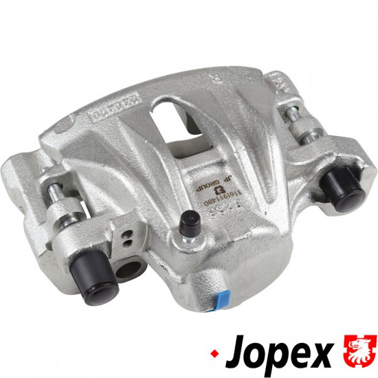 Brake caliper, with carrier, front, right, new