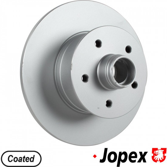 Brake disc, front, 278x13 mm, coated