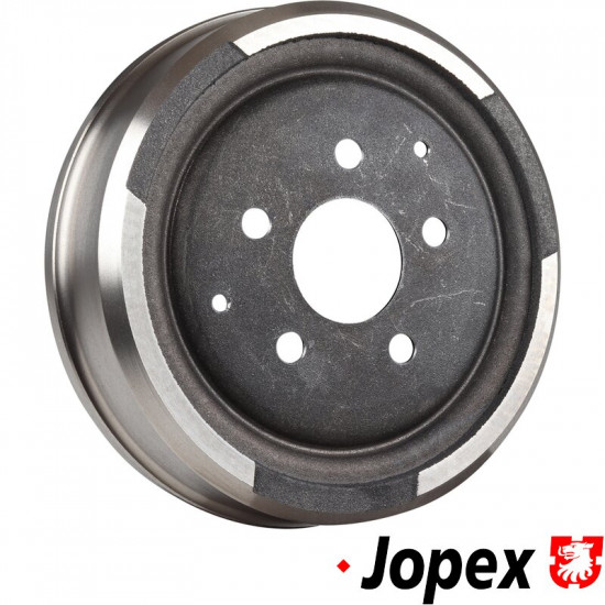 Brake drum, 252x64 mm, with 5 holes, rear