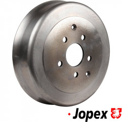 Brake drum, 270x37.5 mm, with 5 holes, rear