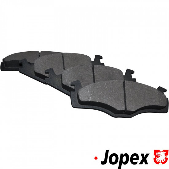 Brake pad set, front, 19.5 mm