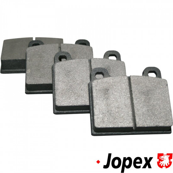 Brake pad set, front, 19.0 mm, with E-mark
